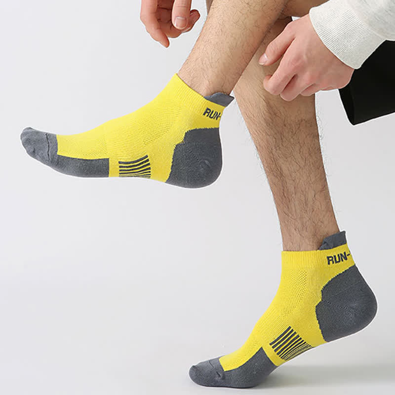 Plus Size Athletic Running Ankle Compression Socks(5 Pairs)