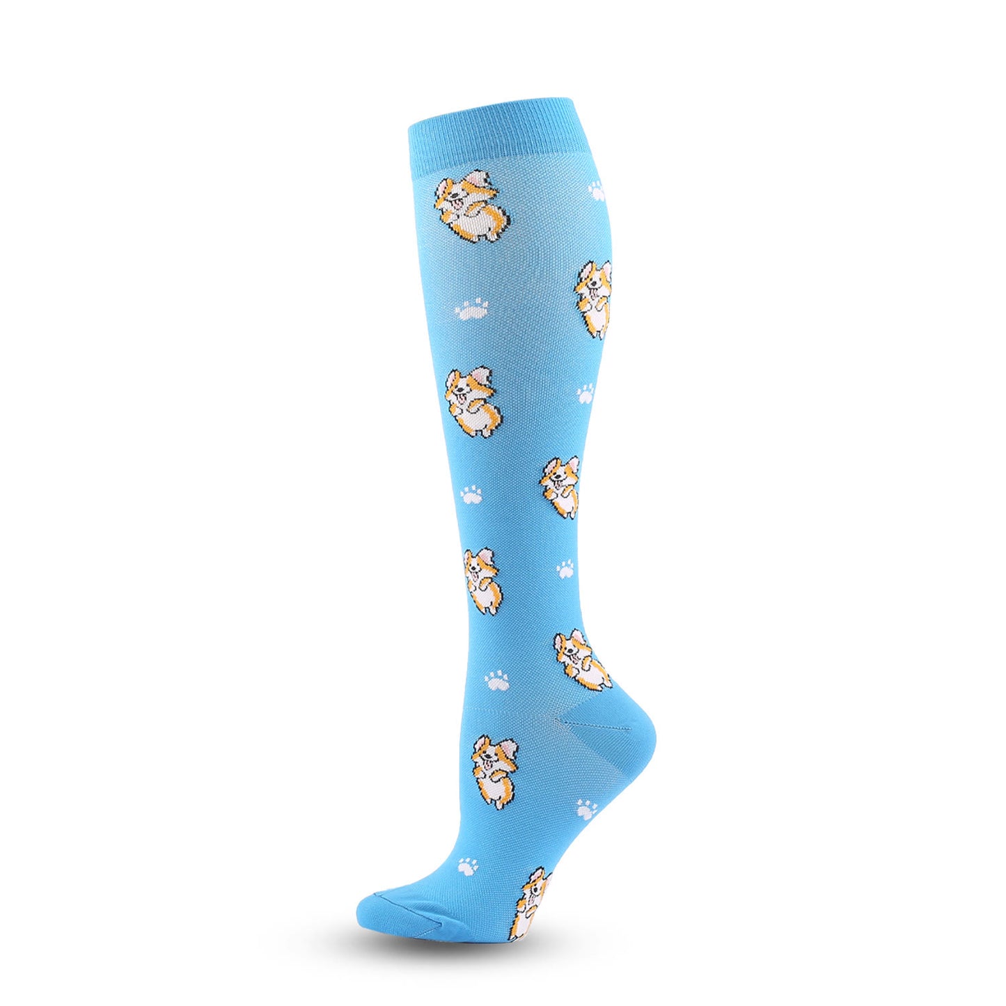 Cute Panda Pattern Compression Socks(6 Pairs) - image 7