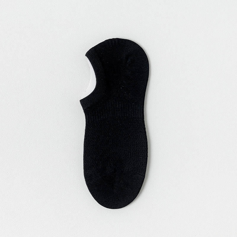Plus Size Summer Mesh No Show Socks(5 Pairs)