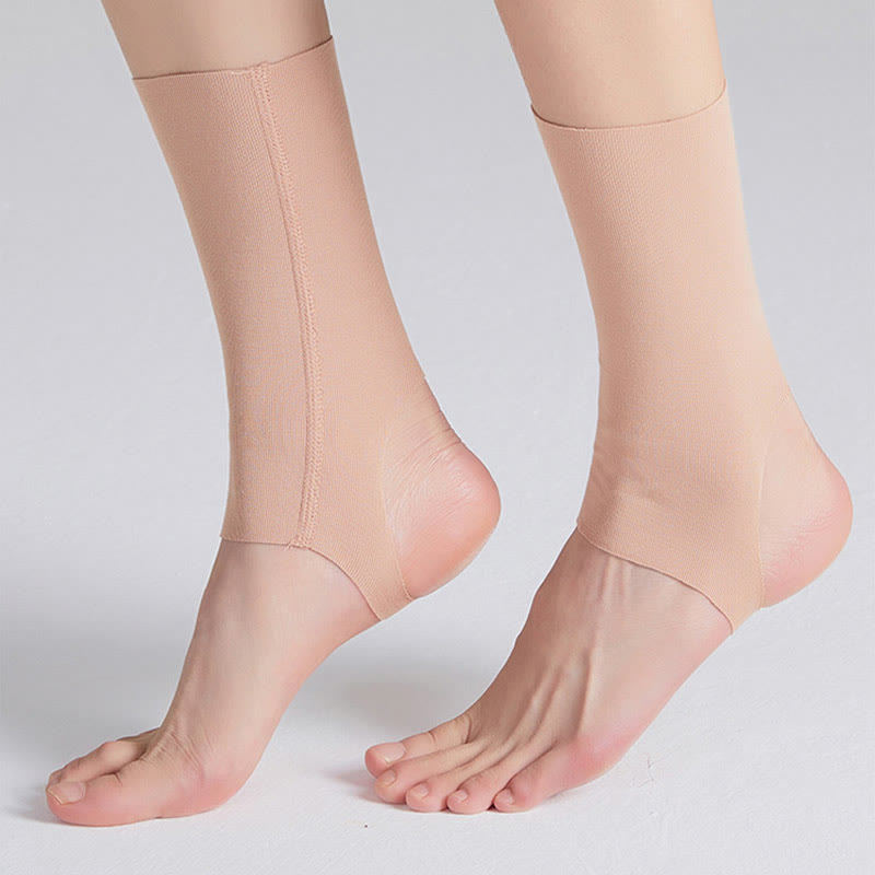 Plus Size Solid Color Sport Ankle Braces(2 Pairs) - image 3