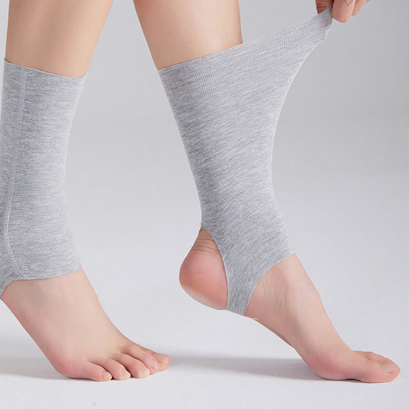 Plus Size Solid Color Sport Ankle Braces(2 Pairs) - image 4