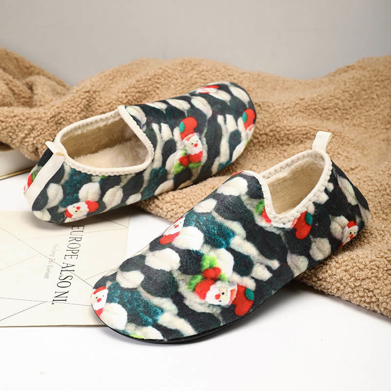 Plus Size Santa Claus Slipper Socks