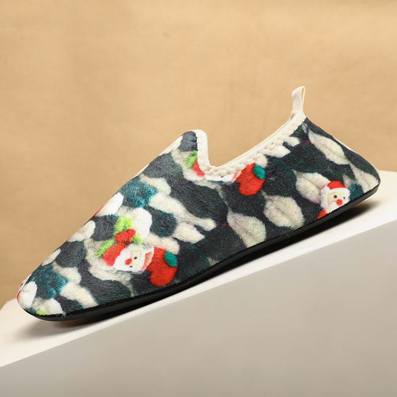 Plus Size Santa Claus Slipper Socks