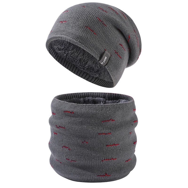 Fashion Warm Beanie Scarf 2 In 1 Set