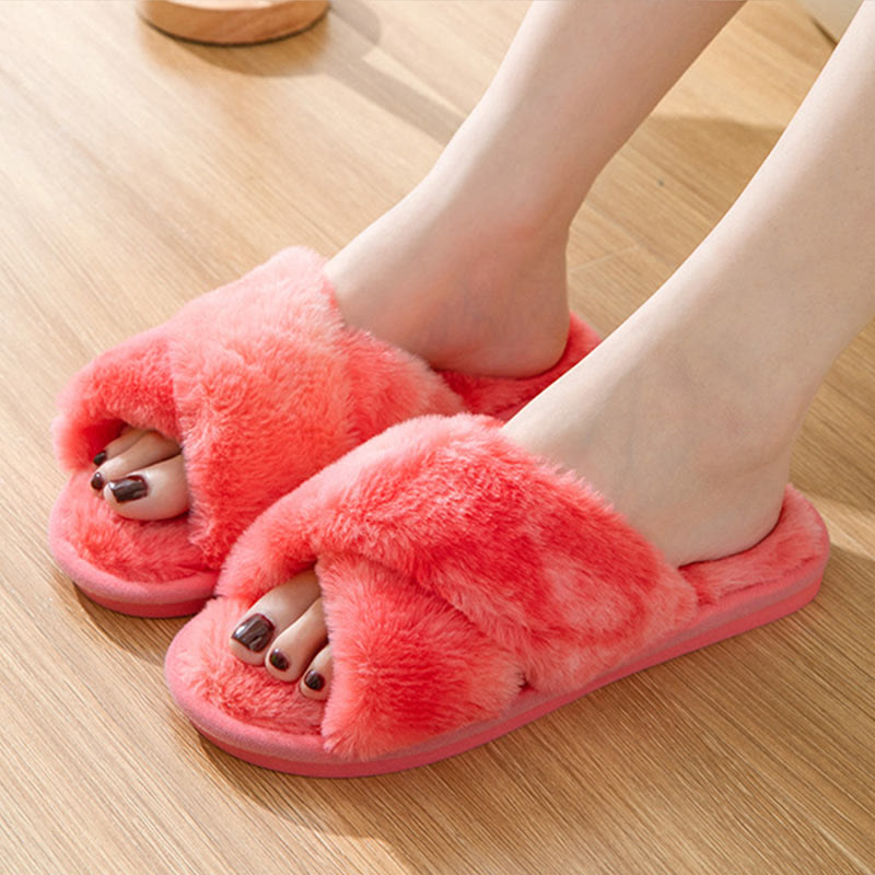 Winter Soft Rendering Slippers