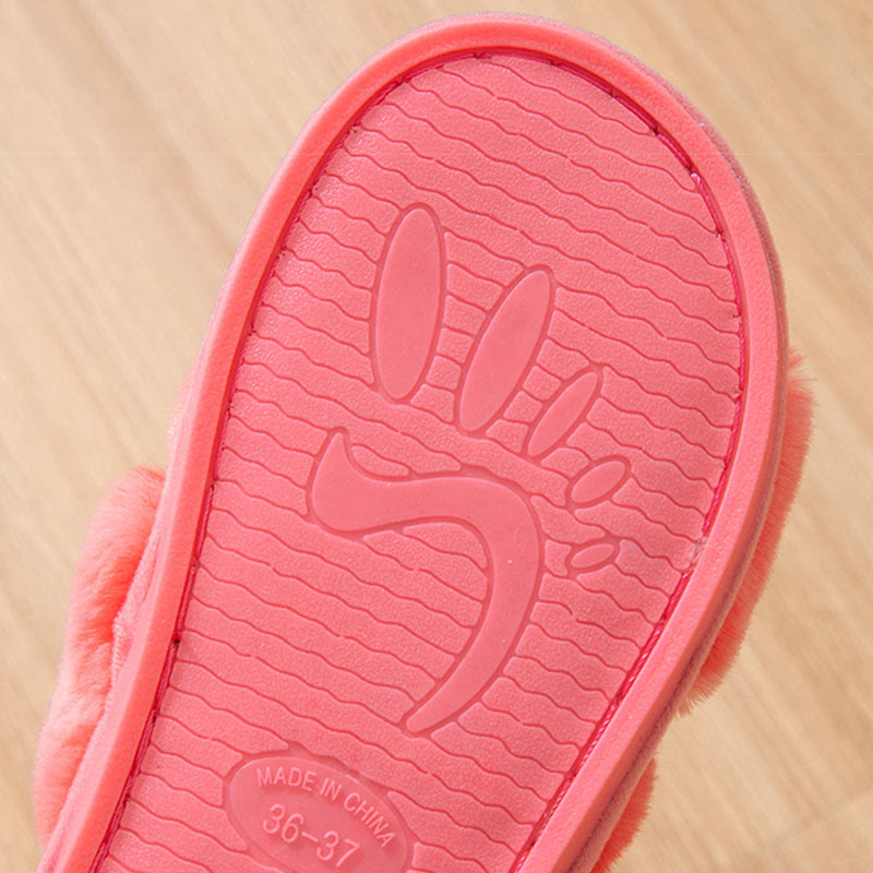 Winter Soft Rendering Slippers