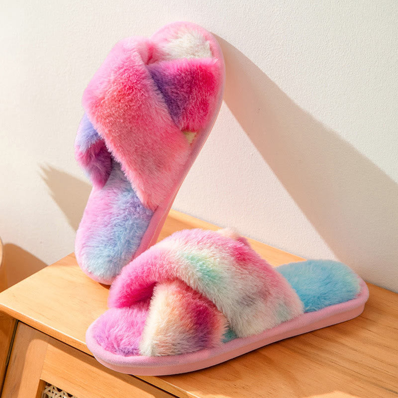Winter Soft Rendering Slippers
