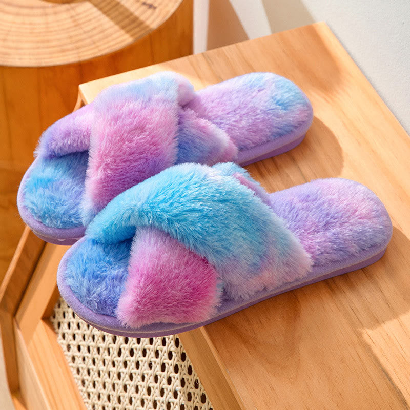Winter Soft Rendering Slippers