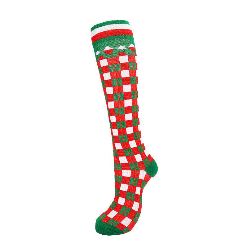 Christmas Cute Pattern Compression Socks(6 Pairs) - image 6