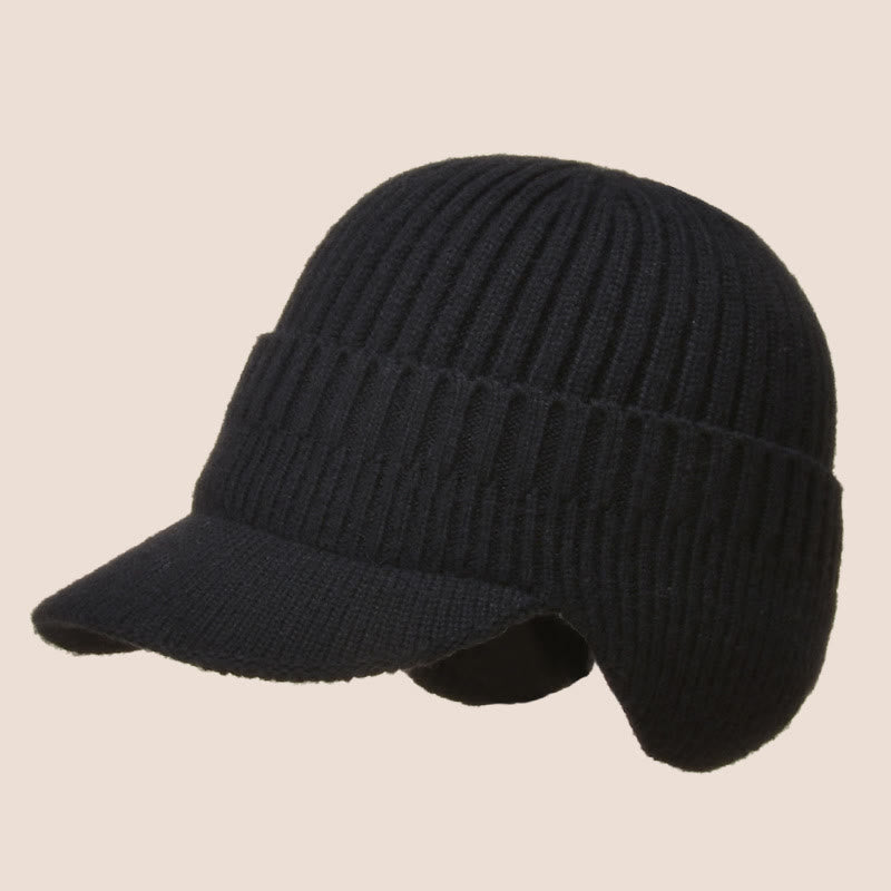 Warm Earflaps Beanie Hat Warmer