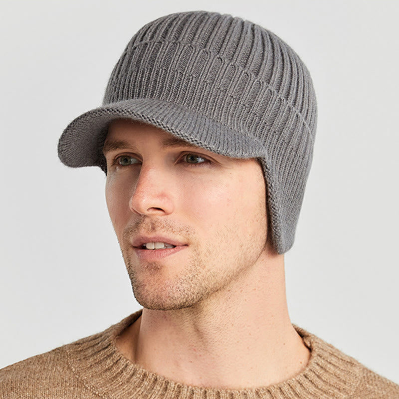 Warm Earflaps Beanie Hat Warmer