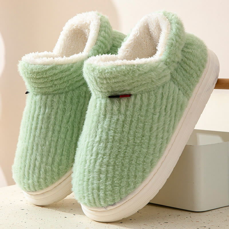 Plus Size Comfortable Candy Color Slippers