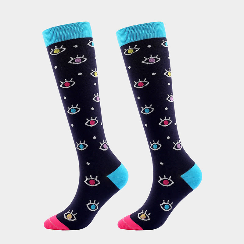Cute Fashion Sports Compression Socks(7 Pairs)
