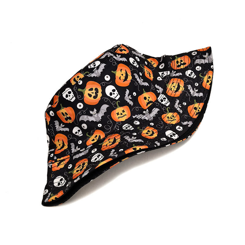 Plus Size Scary Jack-O'-Lantern Bucket Hat - image 4
