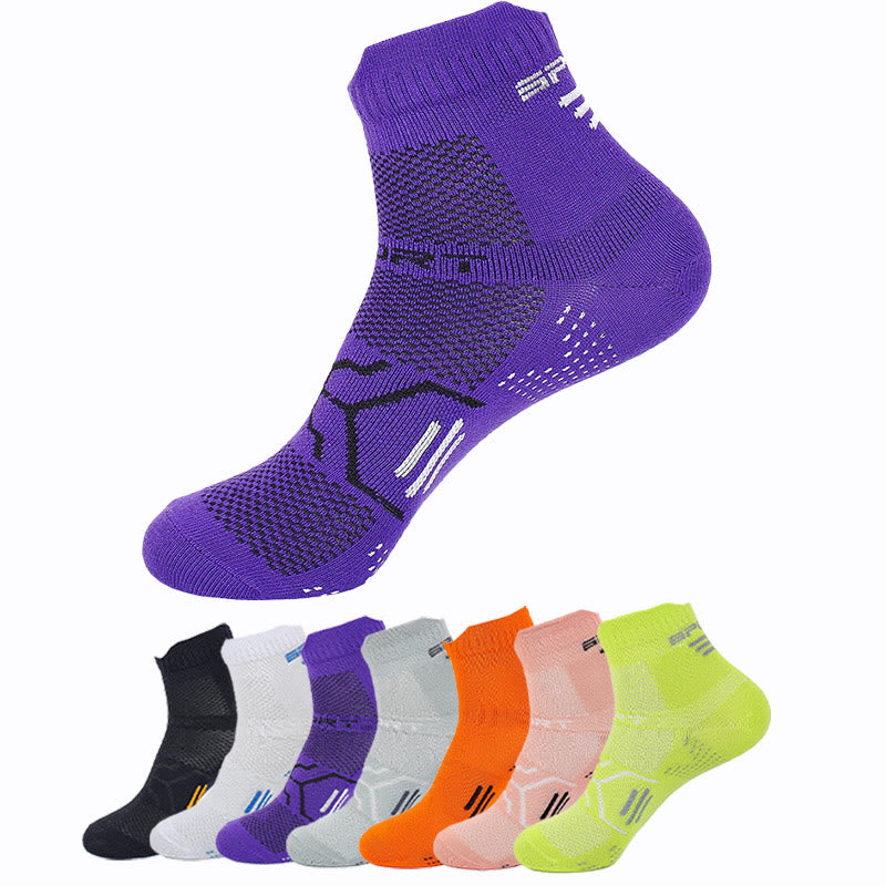 Candy Color Quarter Compression Socks(7 Pairs) – uk.plusock