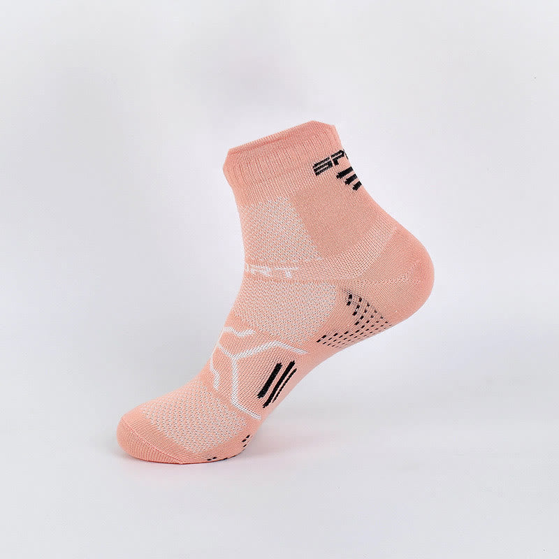 Candy Color Quarter Compression Socks(7 Pairs)