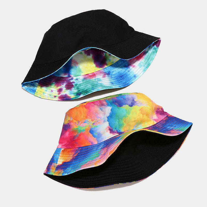Plus Size Tie Dye Bucket Hat