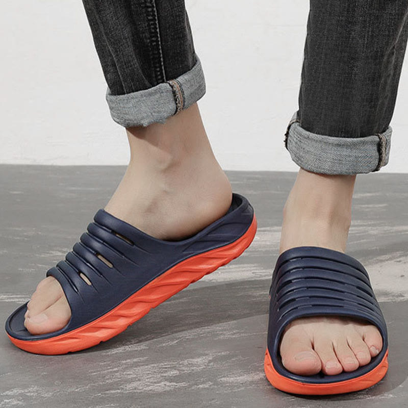 Plus Size Thick Sole Slides