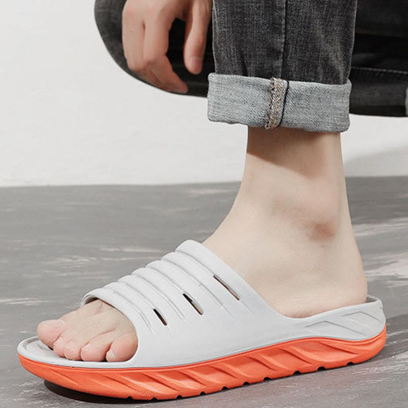 Plus Size Thick Sole Slides