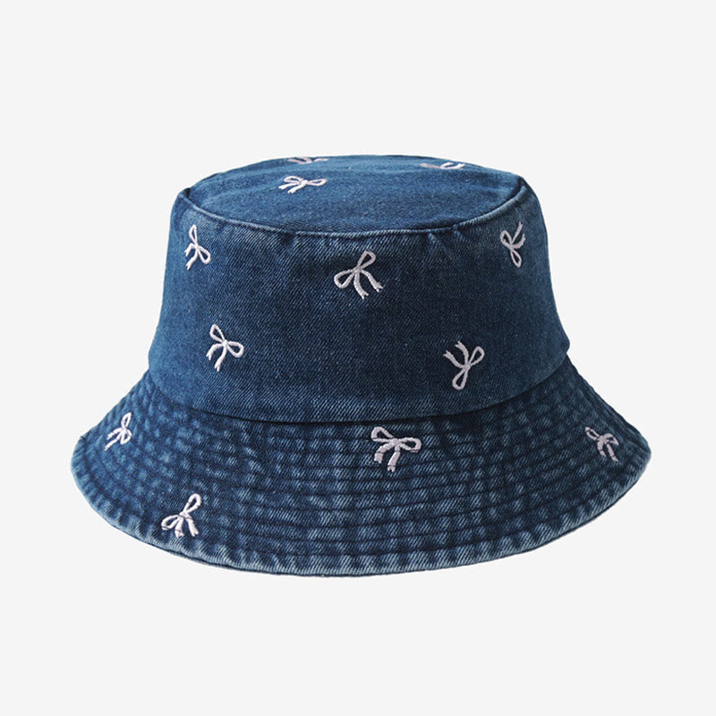 Plus Size Bow Bucket Hat