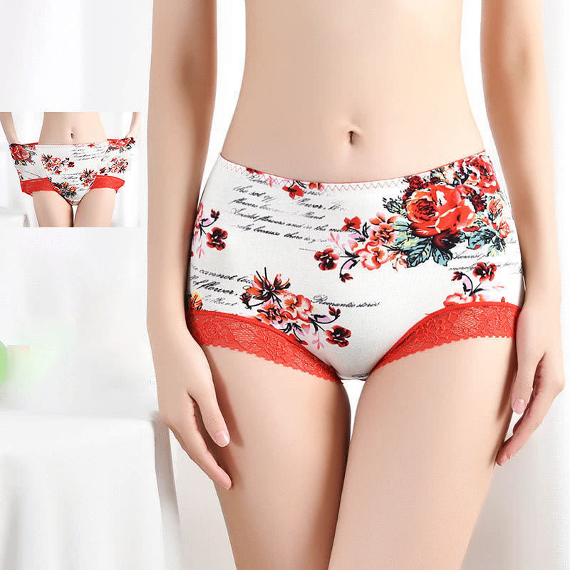 Plus Size Lace Panty(4 Packs) - image 4
