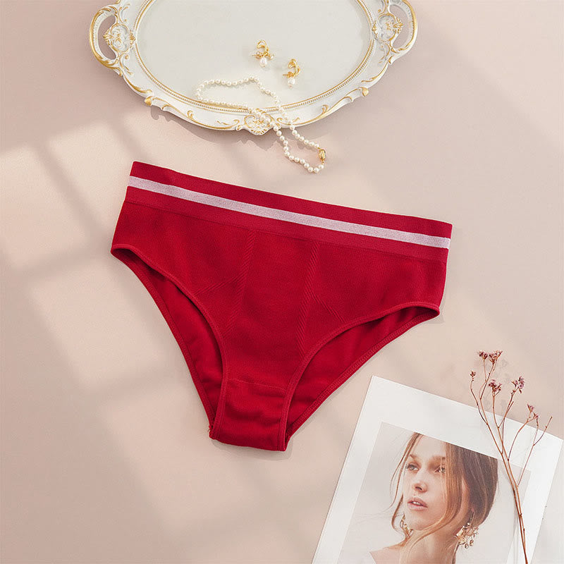 Plus Size Breathable Seamless Panty(4 Packs)