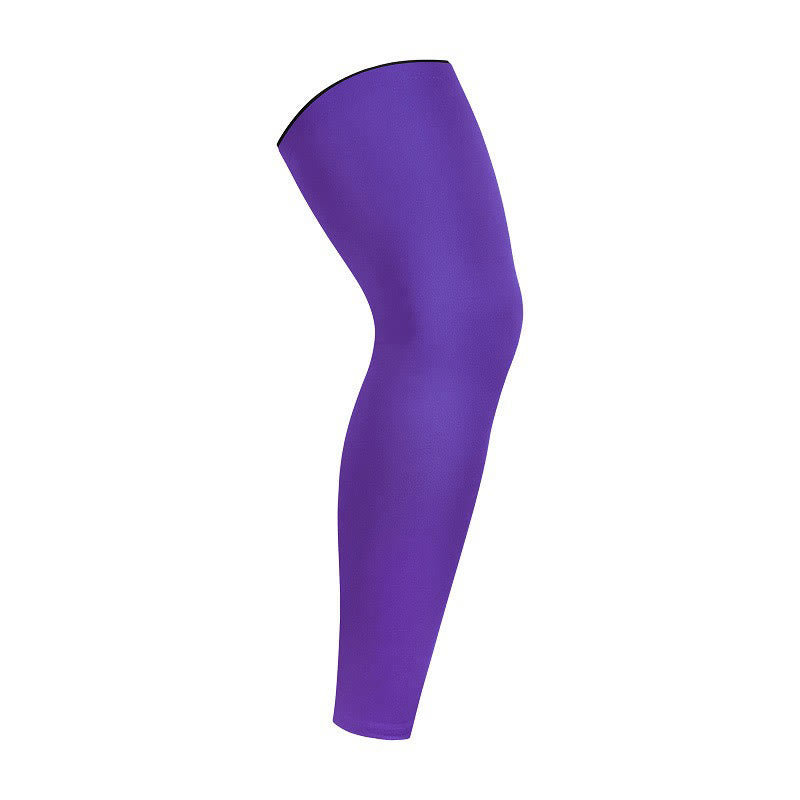 Sport Thigh High Compression Sleeve Socks - Purple - 2XL - image 9
