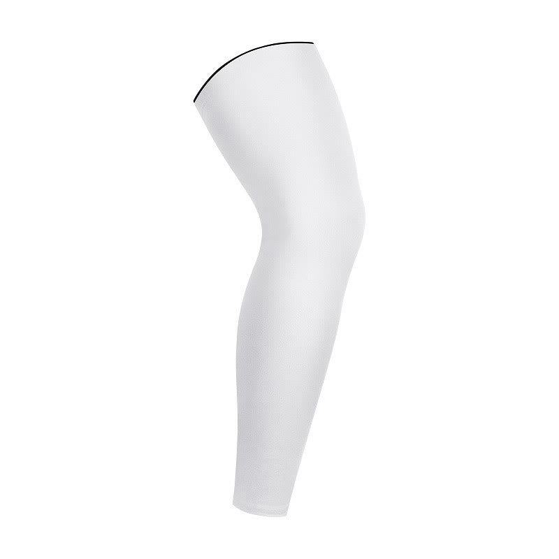 Sport Thigh High Compression Sleeve Socks - White - 2XL - image 11