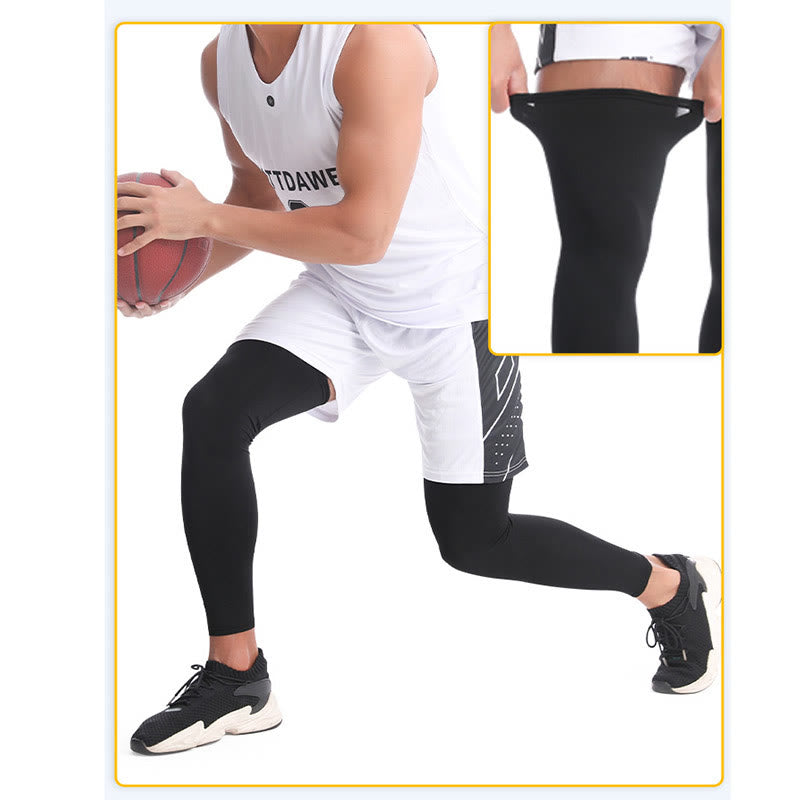 Sport Thigh High Compression Sleeve Socks - image 3