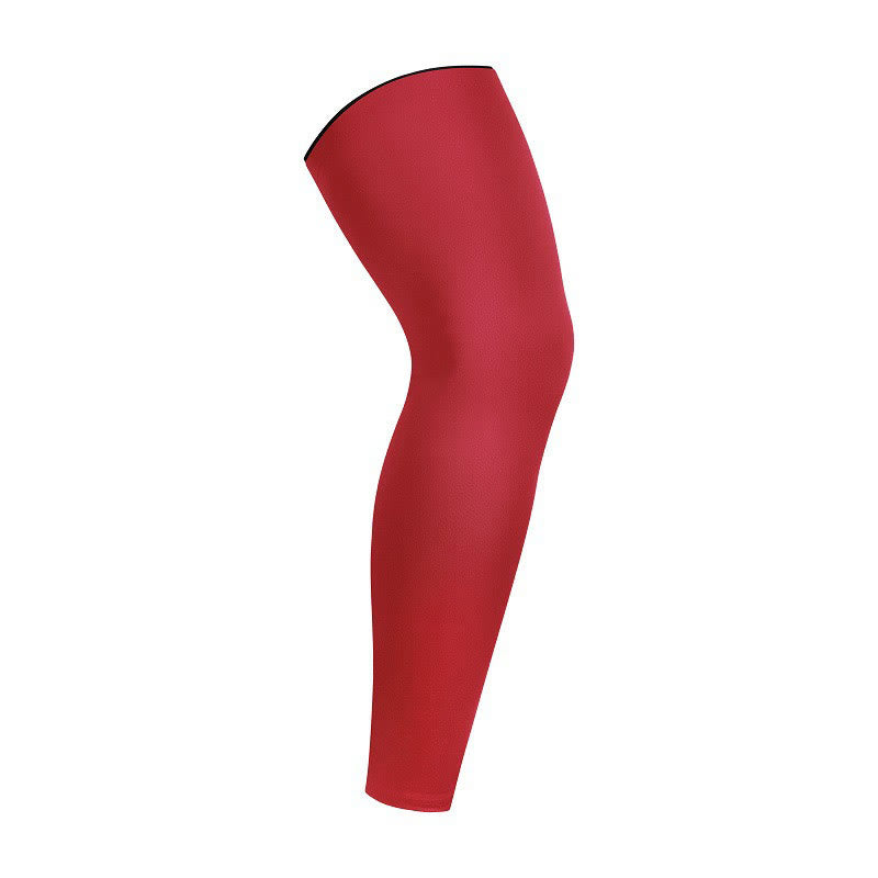 Sport Thigh High Compression Sleeve Socks - Red - 2XL - image 6