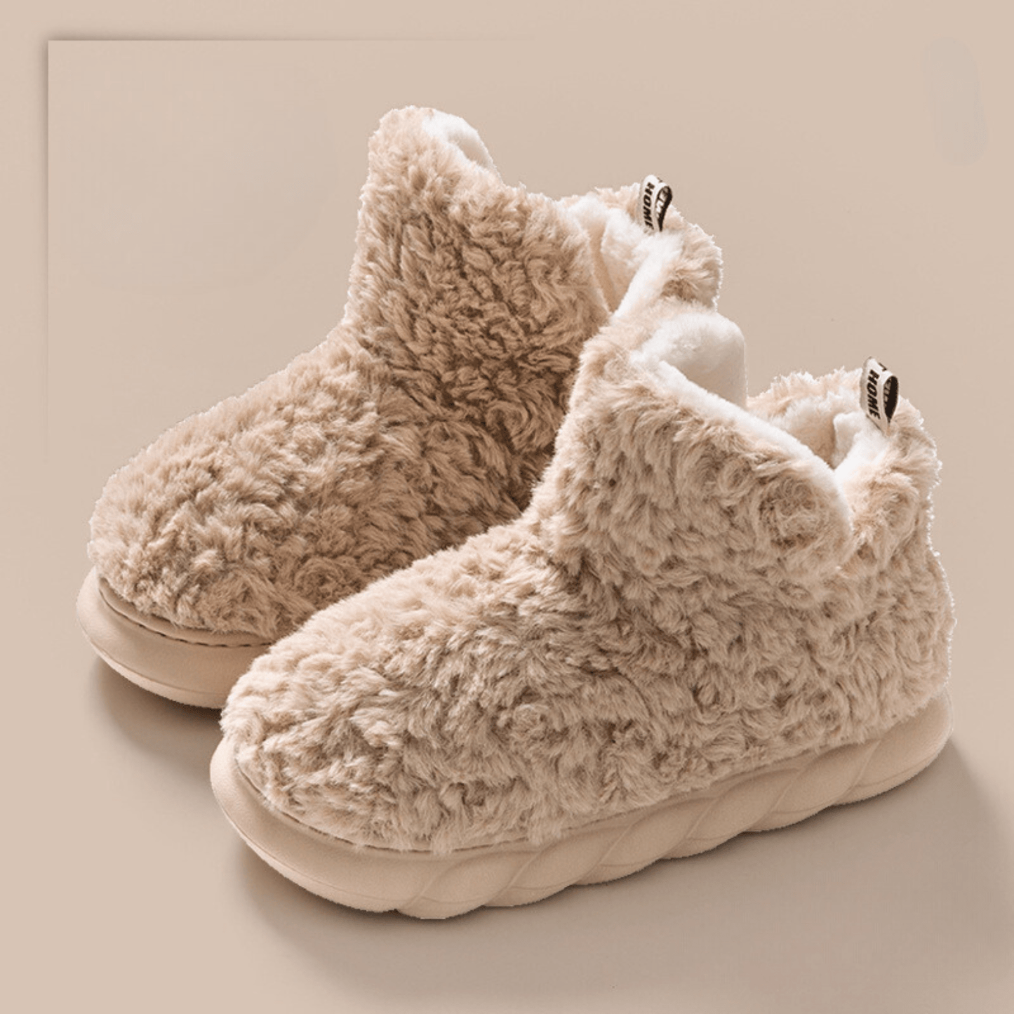 Plus Size Thick Sole Warm Slippers