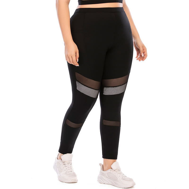 Plus Size Yoga Sports Set