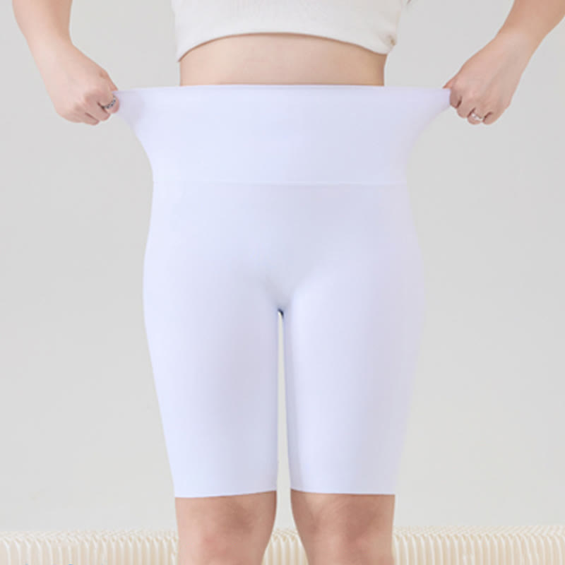 Plus Size High-Waist Biker Short