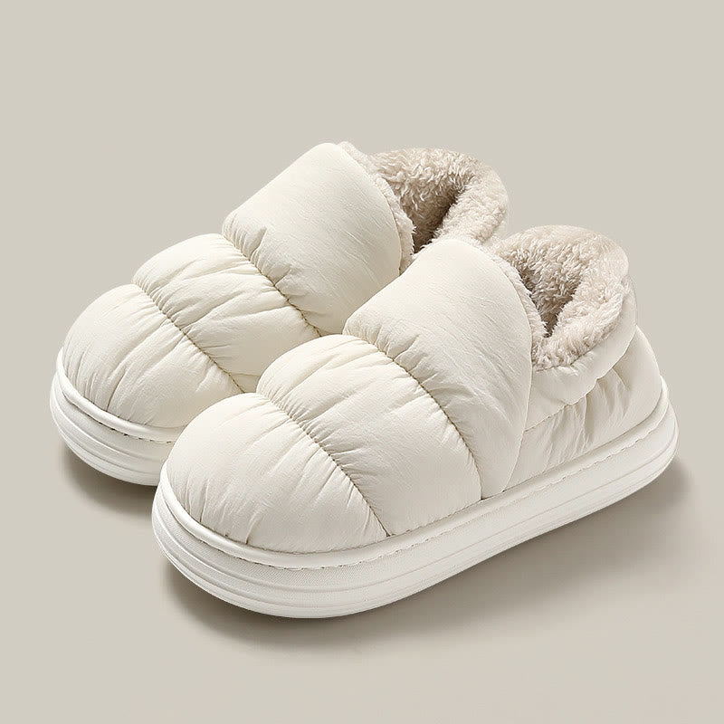 Plus Size Waterproof Thick Soles Slippers