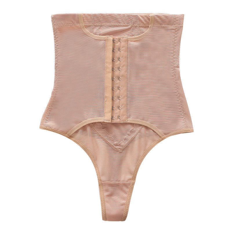 Plus Size Tummy Control High Waist Shapewear Thong