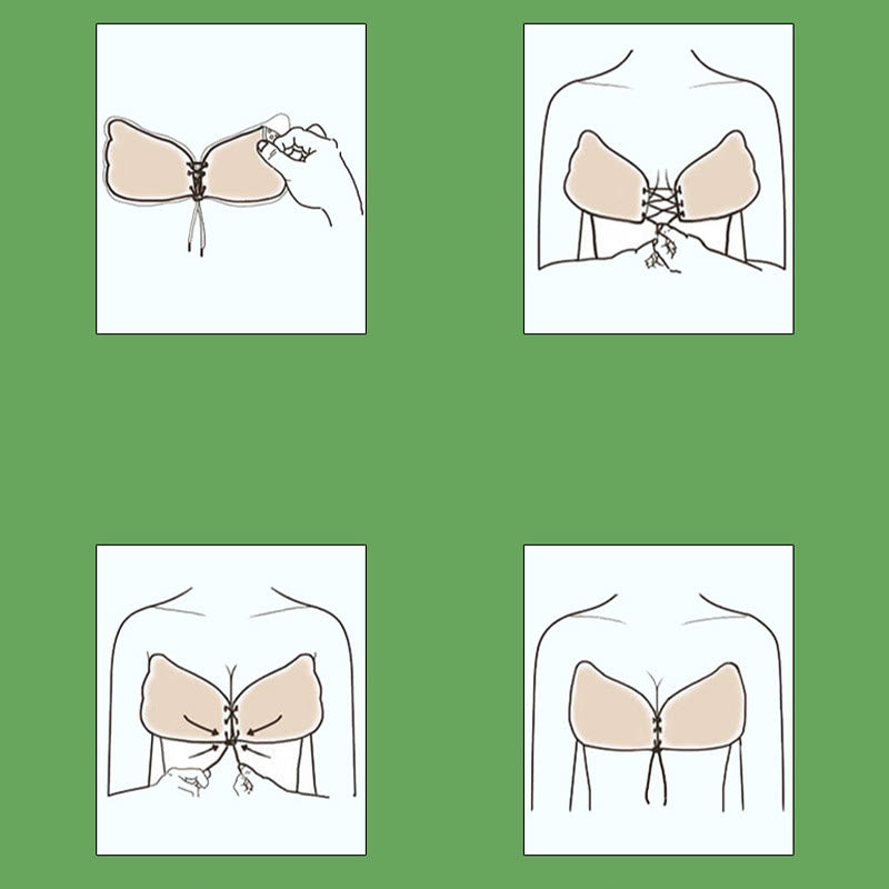 Invisible Adjustable Push Up Nipple Cover(2 Pairs) - image 7