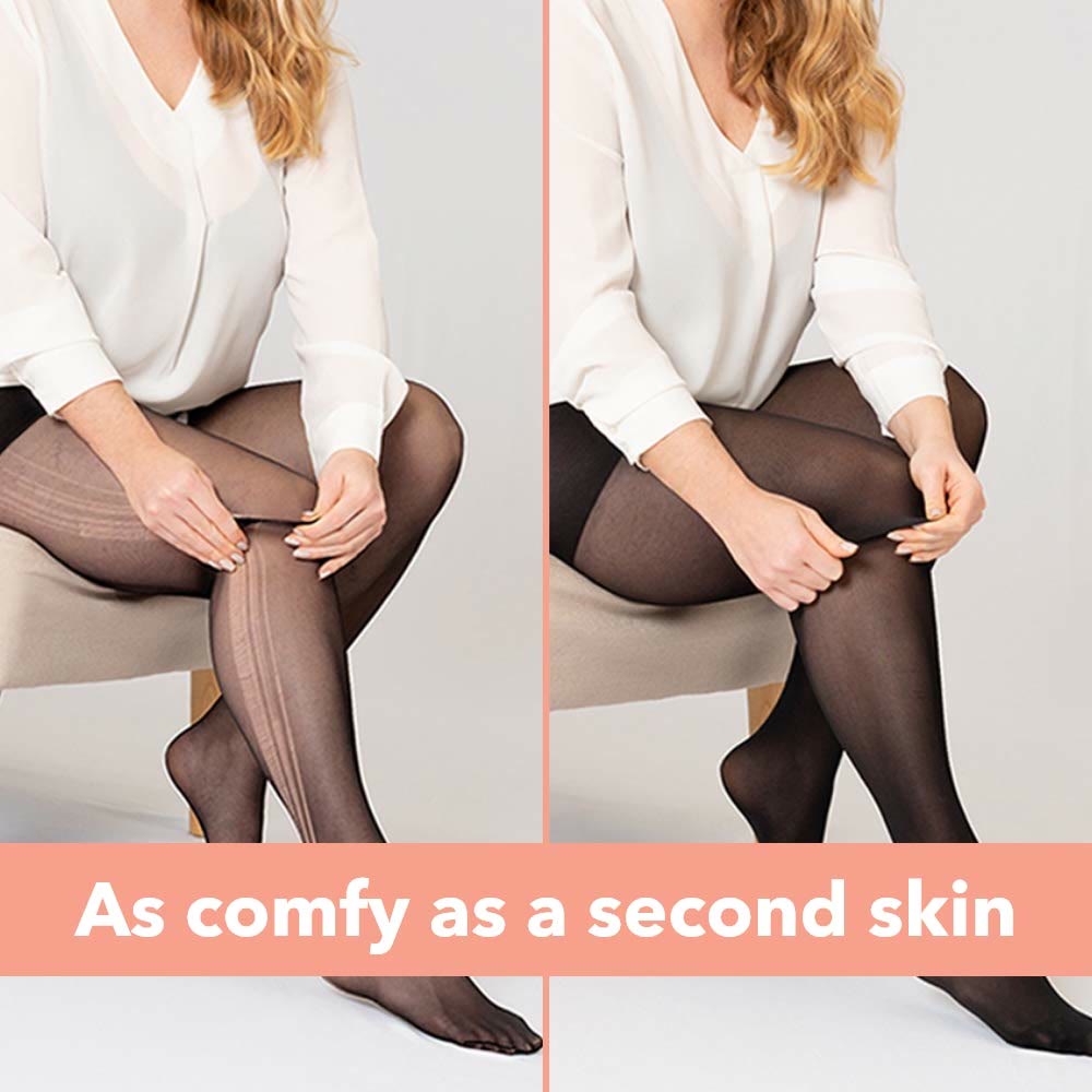 40D Women Tear-proof Plus Size Shaping Tights(3 Pairs)