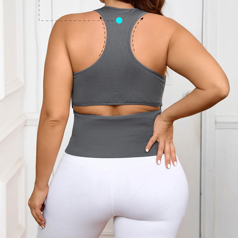 Back Hollow Fitness Yoga Vest
