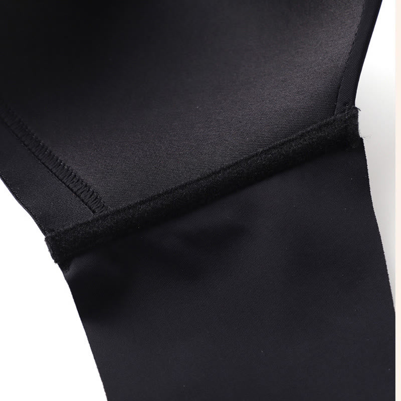 Plus Size Solid Color Push Up Wireless Bra