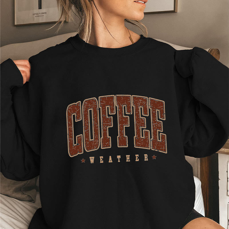 Plus Size Coffee Weather Sweatshirt