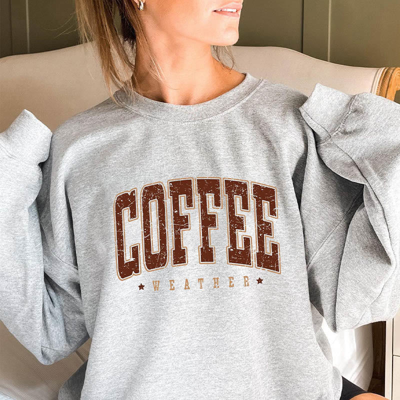 Plus Size Coffee Weather Sweatshirt