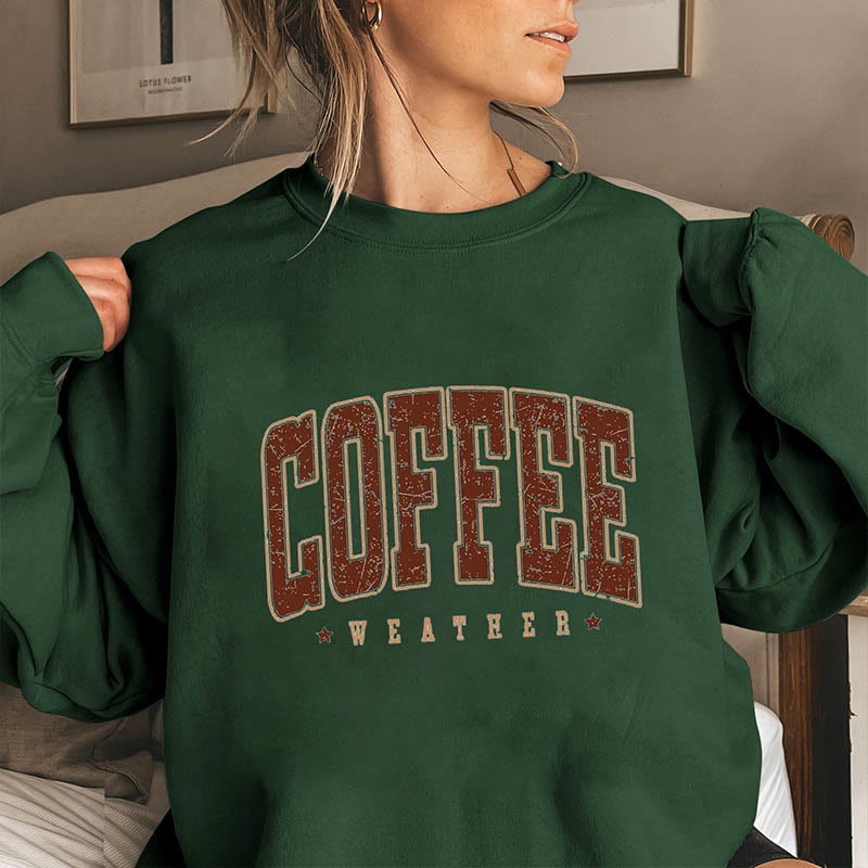 Plus Size Coffee Weather Sweatshirt