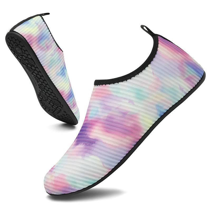 Plus Size Tie Dye Slippers