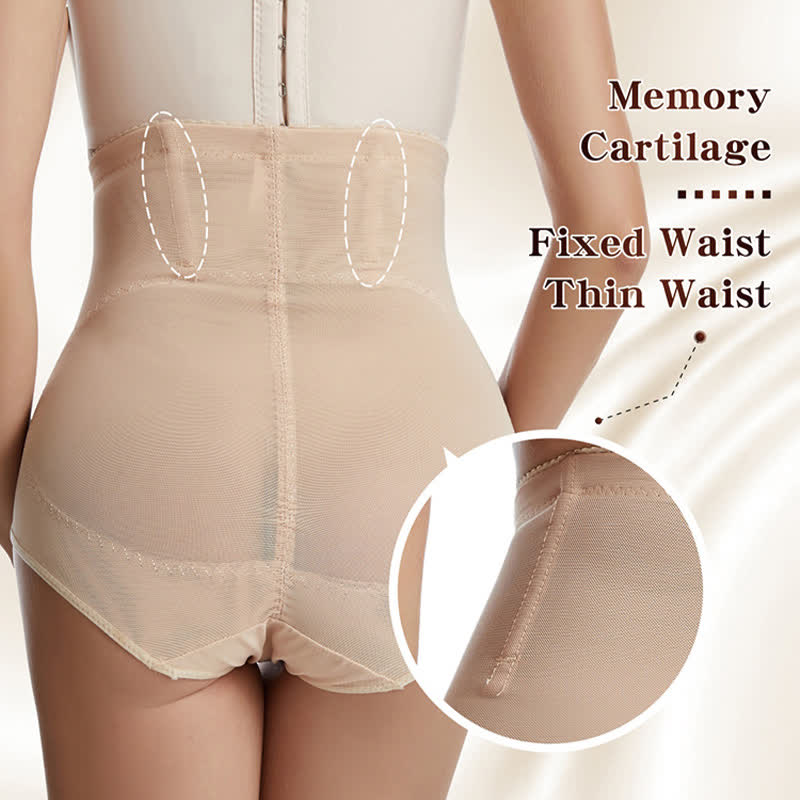 High Waist Breathable Mesh Tummy Shaping Panty(2 Packs)