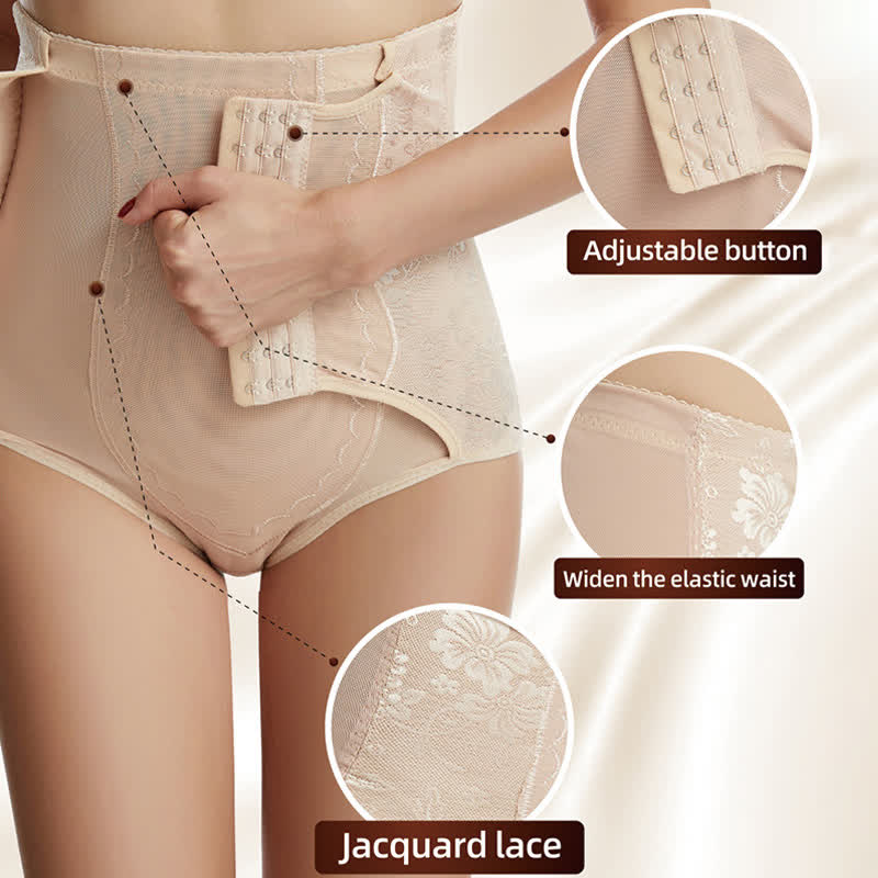 High Waist Breathable Mesh Tummy Shaping Panty(2 Packs)