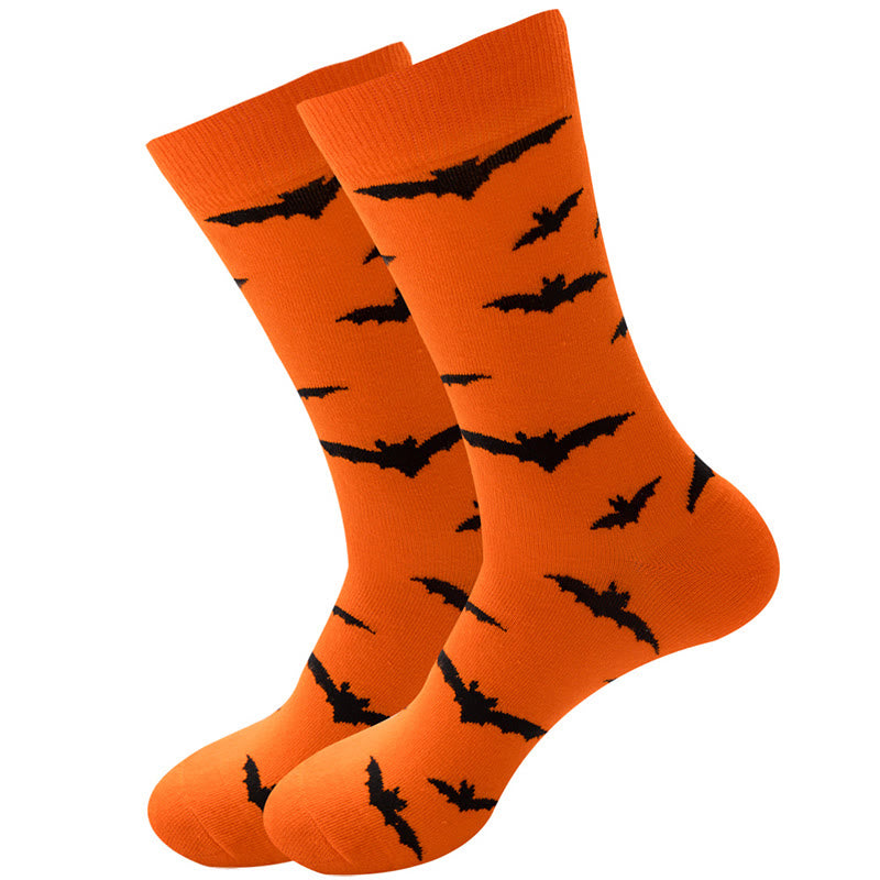 Halloween Holiday Cotton Fashion Crew Socks(5 Pairs) - image 4