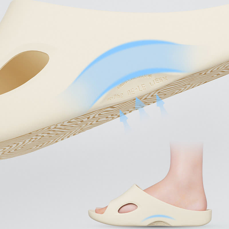 Solid Color Arch Support Non-Slip EVA Bathroom Slides - image 7