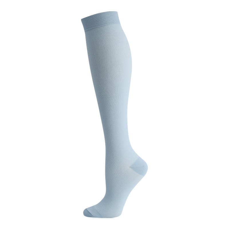 Cute Cat Bird Flowers Compression Socks(6 Pairs) - image 5