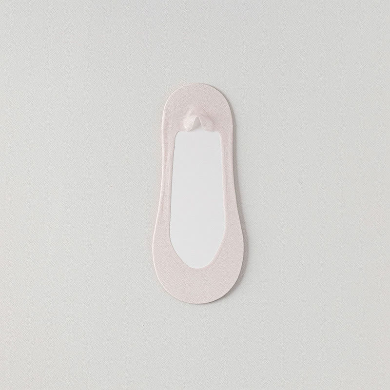 Candy Color Seamless No Show Socks(7 Pairs)