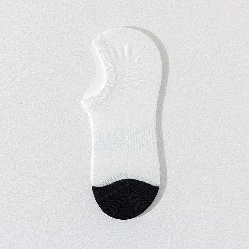 Classic Color Matching Ankle Socks(6 Pairs) - Beige - EU39-44(US6-10) - image 17